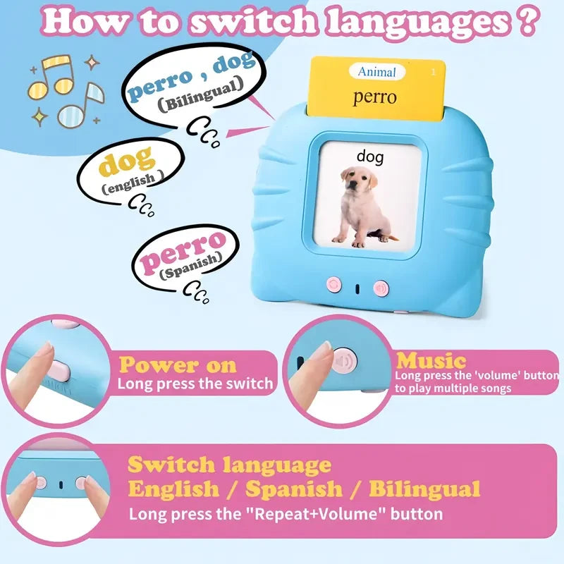 Bilingual Talking Flash Cards