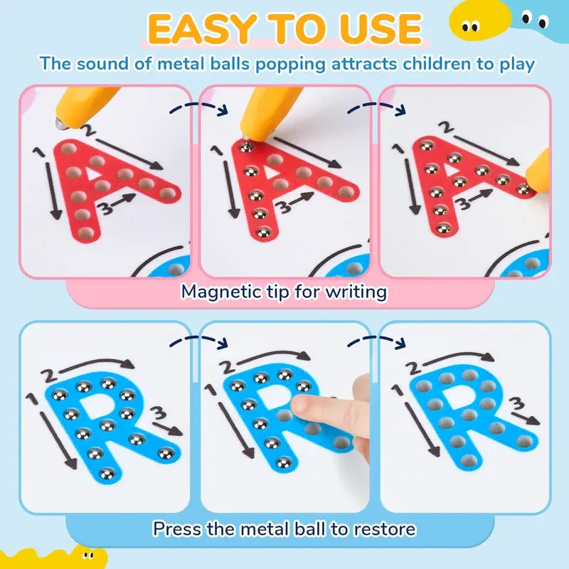 JoyCat Magnetic Letter Tracing Board