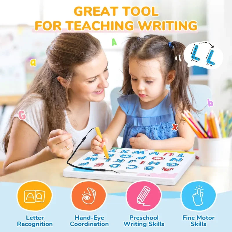 JoyCat Magnetic Letter Tracing Board