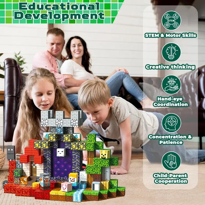 Magnetic Building Block Set