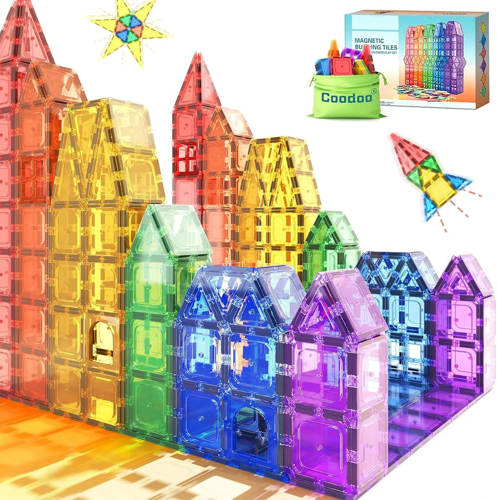 Coodoo Magnetic Tiles Building Set