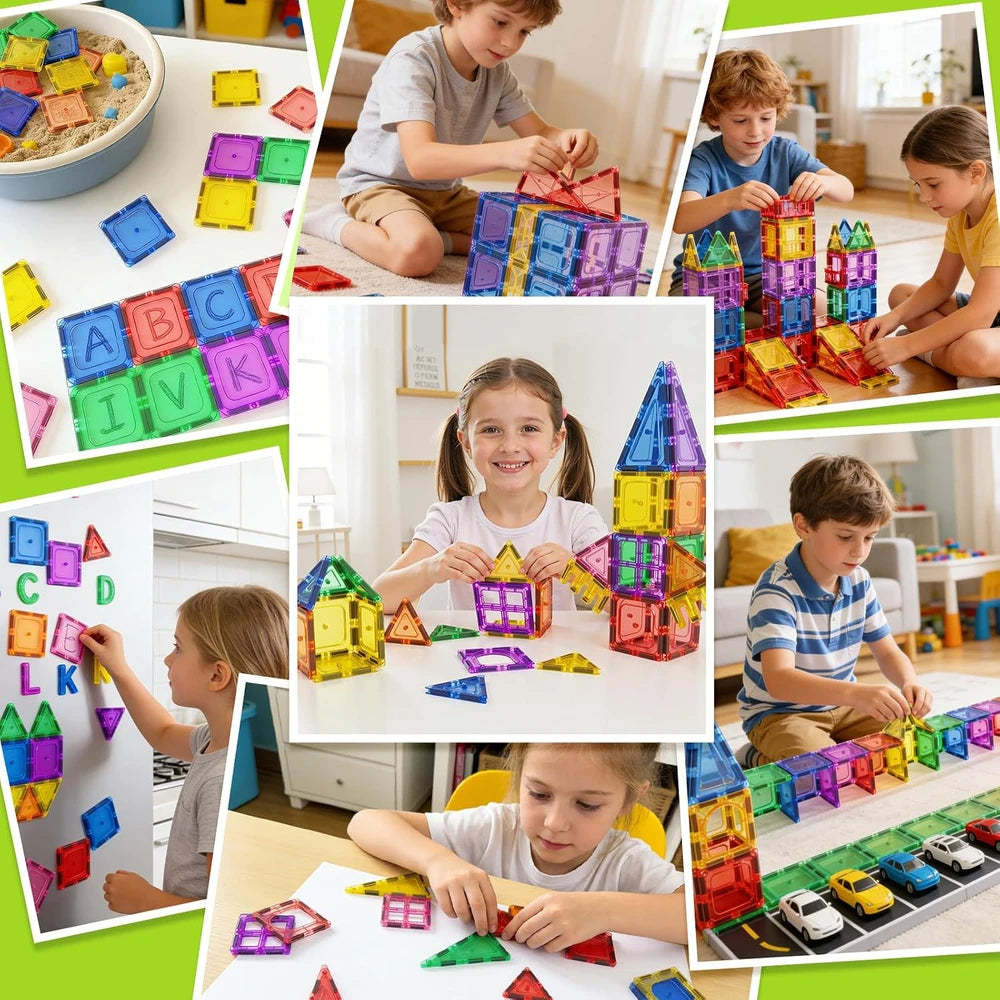 Coodoo Magnetic Tiles Building Set