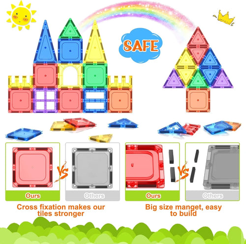 Coodoo Magnetic Tiles Building Set